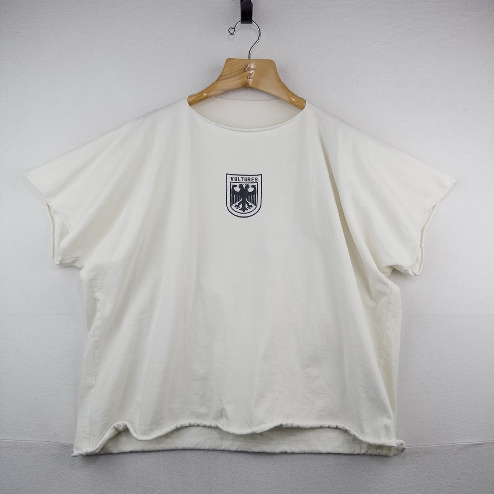 Kanye West x Yeezy Vultures White T-Shirt Size 2 Oversized Boxy Fit